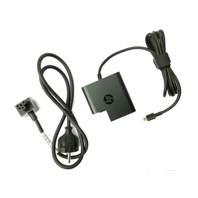 Incarcator Laptop, HP, Pavilion X2 10-P, TPN-CA06, TPN-AA03, L32392-001, L30757-002, 20V, 3.25A, 65W, mufa USB Type-C foto