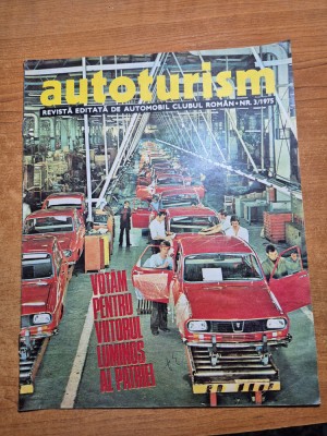 revista autoturism martie 1975 foto
