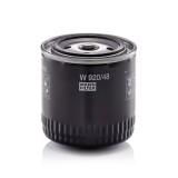 Filtru ulei Mann W920/48 pentru camioane, utilaje agricole, filtru insurubabil, supapa trecere 1.0 bar, dimensiune filet 3/4-16 UNF-1B