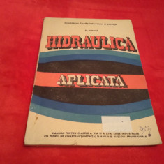 MANUAL HIDRAULICA APLICATA ST.VINTILA CLASA X-XI 1992