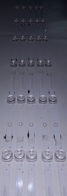 Barete LED 07-55PS23-0D22-5X10-1076X10-220712-1.0 K Philips 55PUS8108/12 8118/12 foto