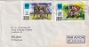 FILATELIE TEMATICA - PLIC LIBERIA TEMATICA FAUNA ZEBRA MAIMUTA AIRMAIL, Stampilat