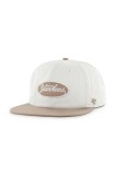 47 brand șapcă de baseball din bumbac MLB New York Yankees culoarea alb, B-FDLRL17CNP-SSB