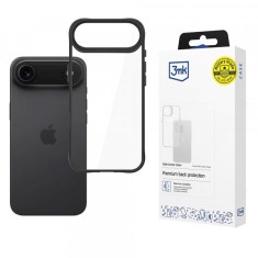 Husa pentru Apple iPhone 17 Air, 3MK, Satin Armor Case, Neagra