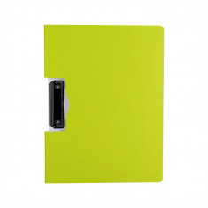 Clipboard dublu landscape A4, Deli F751 02, verde neon foto