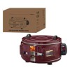 Cuptor Electric Rotund Hausberg 40L, 1300W, 2 Trepte, Tava Aluminiu - Ideal Pizza &amp; Placinte, Produs Nou