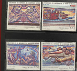 PC267 - Mexic 1979 Arta/ Pictura/ Aniversare, serie MNH, 4v, Nestampilat