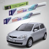 Cumpara ieftin Ștergătoare Mazda 2 DY Facelift 2005-2007 | Set Față și Spate Hibrid &ndash; TeamCar&reg;