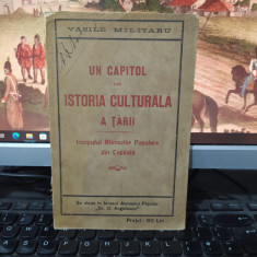 Vasile Militaru, Un capitol din istoria culturală..., autograf A. Robot 1927 072