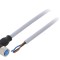 Cablu M8 2m IP67, 3 pini