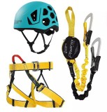 Cumpara ieftin Set Via Ferrata Hex Casca Albastra