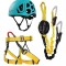 Set Via Ferrata Hex Casca Albastra