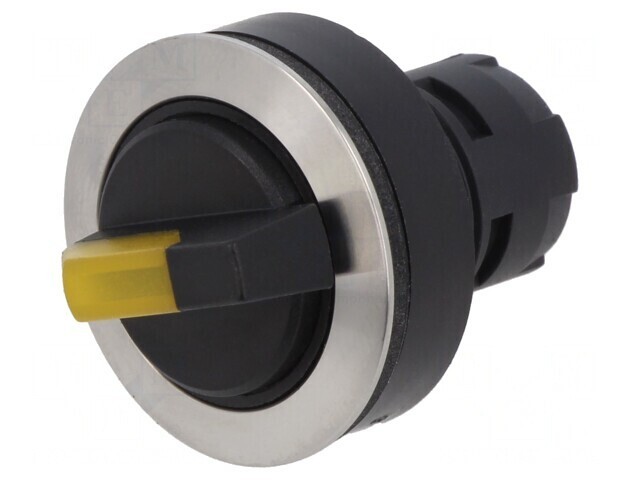 Comutator rotativ 22mm cu suport