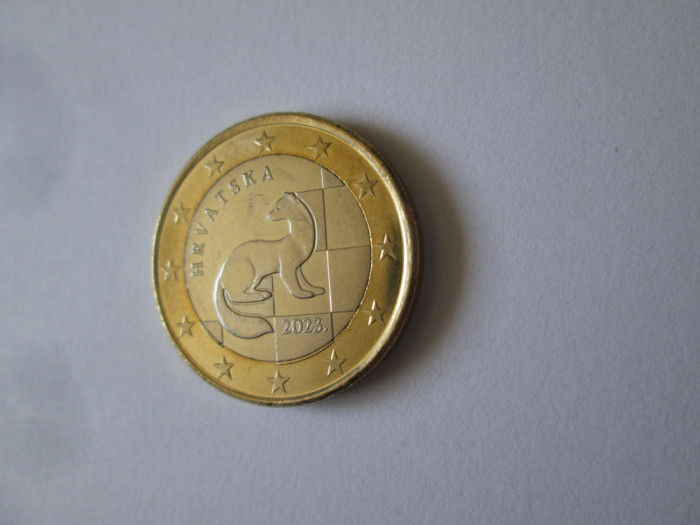 Croatia 1 Euro 2023 aUNC