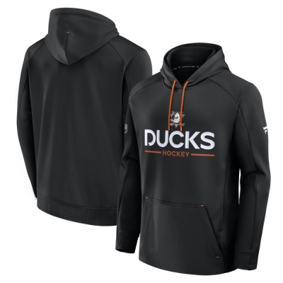 Anaheim Ducks hanorac de bărbați cu glugă Authentic Pro Rink Poly Fleece POH - M foto