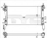 Radiator, racire motor PEUGEOT BIPPER Tepee (2008 - 2016) TYC 709-0021-R