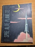 carte pentru copii - spre alte planete - din anul 1961