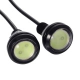 Set doua LED-uri Auto elSales ELS-LRA , diametru 23 mm , alimentare 12 Volti , putere 9 W , albastru
