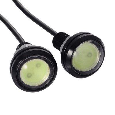 Set doua LED-uri Auto elSales ELS-LRM , diametru 23 mm , alimentare 12 Volti , putere 9 W , mov foto
