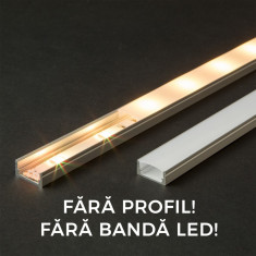 Ecran opal pt. profil aluminiu LED - 2000 mm 41010M2