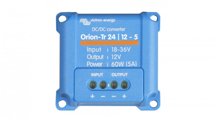 Convertor DC/DC Victron Energy Orion-Tr 24/12-5 (60W); 18-35V / 12V 5A; 60W