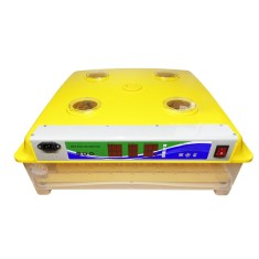 Incubator automat MS-98, capacitate 98 de oua, afisaj temperatura si umiditate foto