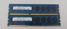 Memorie Hynix 4 Gb DDR 3 PC3-10600U 1333 MHz , Memorie PC Desktop foto