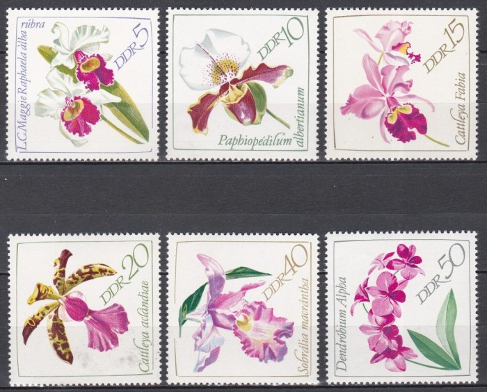 Germania RDG 1968 - Orhidee, MNH