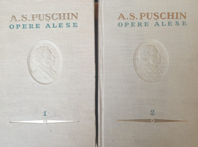 OPERE ALESE VOL I, II de A.S. PUSCHIN , 1954 foto