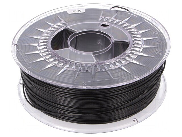 PLA Filament 1.75mm Negru Semitransparent 1kg