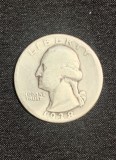 Moneda Argint Quarter Dollar 1938 SUA, 6.25g, Argint 900&permil;, 24.26mm - Numismatica America