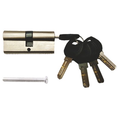 Butuc cromat, cu amprenta, din bronz, 90 mm, cu 5 chei foto