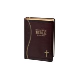 New Catholic Bible Medium Print Dura Lux (Burgundy)