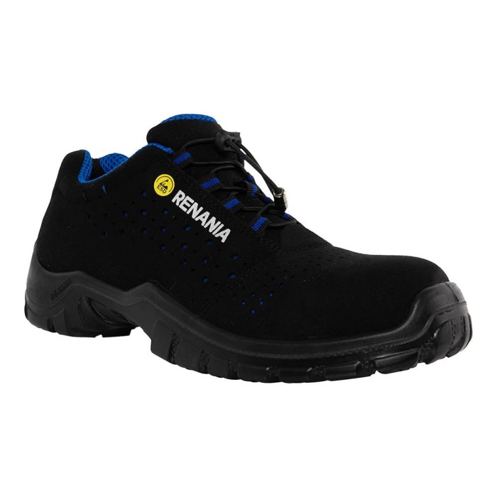 Pantofi de protectie cu bombeu din fibra de sticla S1 PS SR FO ESD
