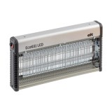 Capcana electrica cu tuburi LED impotriva mustelor, EcoKill LED 2.0, 14W, spatii 150m&sup2;, aluminiu
