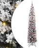 VidaXL Brad de Crăciun artificial Verde 210 cm PVC și oțel și plastic 3395031