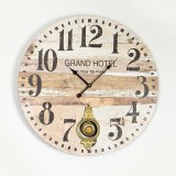 Ceas de perete cu pendul Grand Hotel 58 cm