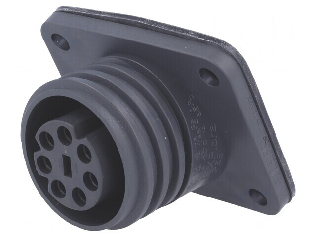 Soclu Circular 7 Pin din Alamă EXP-0941/07/S