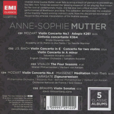 5 Classic Albums - Box set | Anne-Sophie Mutter