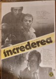 &quot;&Icirc;ncrederea&quot;-Afis film romanesc,cinema Romania film
