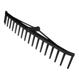 Grebla pentru fan Verto 640 mm, usoara, din regranulat negru