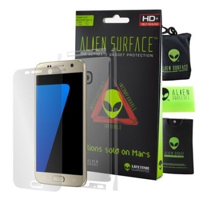 FOLIE ALIEN SURFACE HD, SAMSUNG GALAXY S7, PROTECTIE ECRAN, SPATE, LATERALE foto