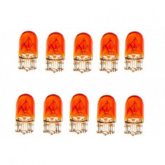 (Pachet De 10) Bec Wy5W12V,Wy5W Orange /Be Type W2,Ez-Wy5W12V5W