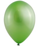Baloane Latex Metalizate 100 Buc. 25 Cm Verde - Globos Festival