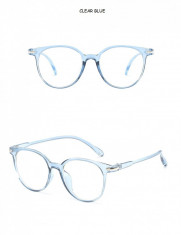 Ochelari de dama cu lentila transparenta, fara dioptrii, diverse culori foto
