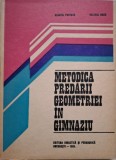 Metodica predarii geometriei in gimnaziu &ndash; Olimpia Popescu, Valeria Radu