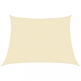Cumpara ieftin Panza parasolar, crem, 4/5x3 m, HDPE, 160 g/m&sup2;