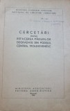 Carte: Cercetari Refacerea Padurilor Degradate Podisul Central Moldovenesc, Editura Agro-Silvica 1960, Cu Dedicatie Autor G. Ceuca