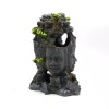 Ornament acvariu Patru Buddha Cambogia &ndash; Decor spiritual din rășină, design exotic și sigur pentru pești