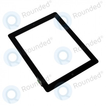 Panou tactil digitizator incl. butonul de pornire negru pentru iPad 2 foto